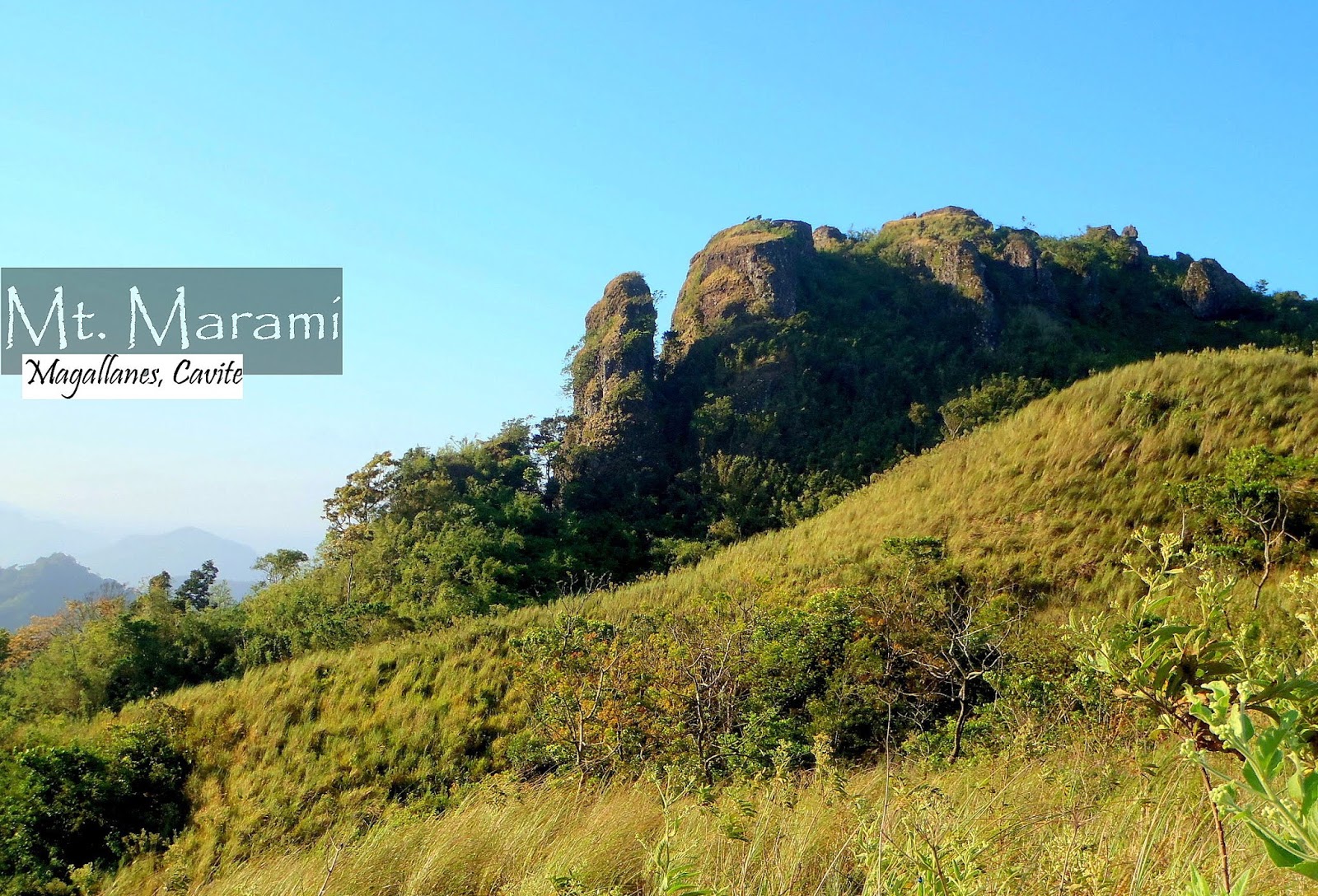 SIRANG LENTE TRAVEL & HIKE Mt. Marami, a cool overnight camp