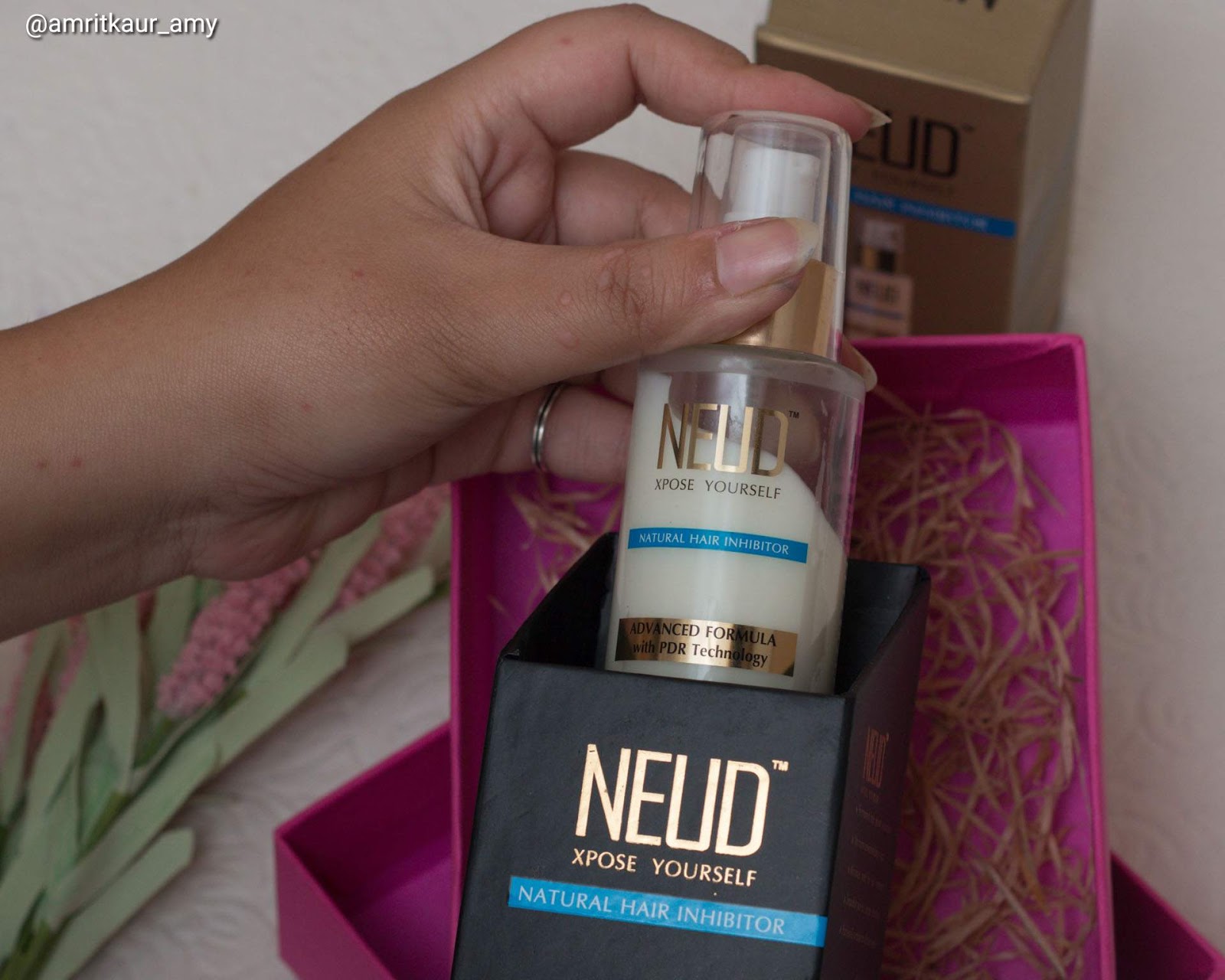 Natural Hair Inhibitor for Permanent Reduction by NEUD  Curated by Mansi