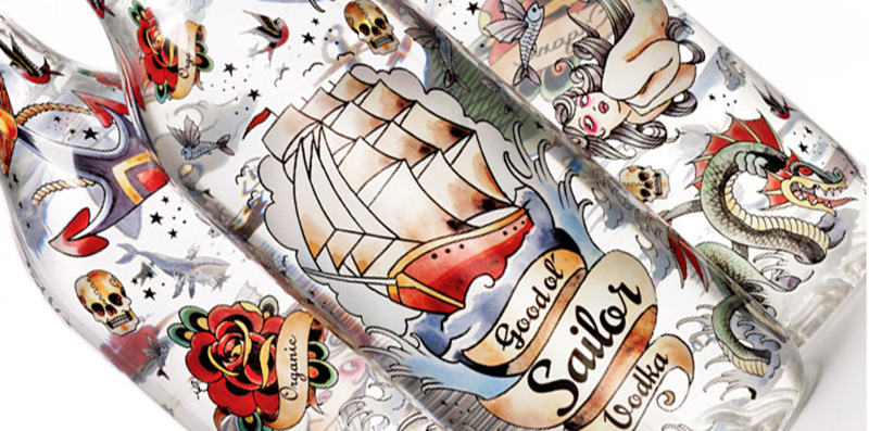 Good Ol' Sailor Brand's Bottle Designs