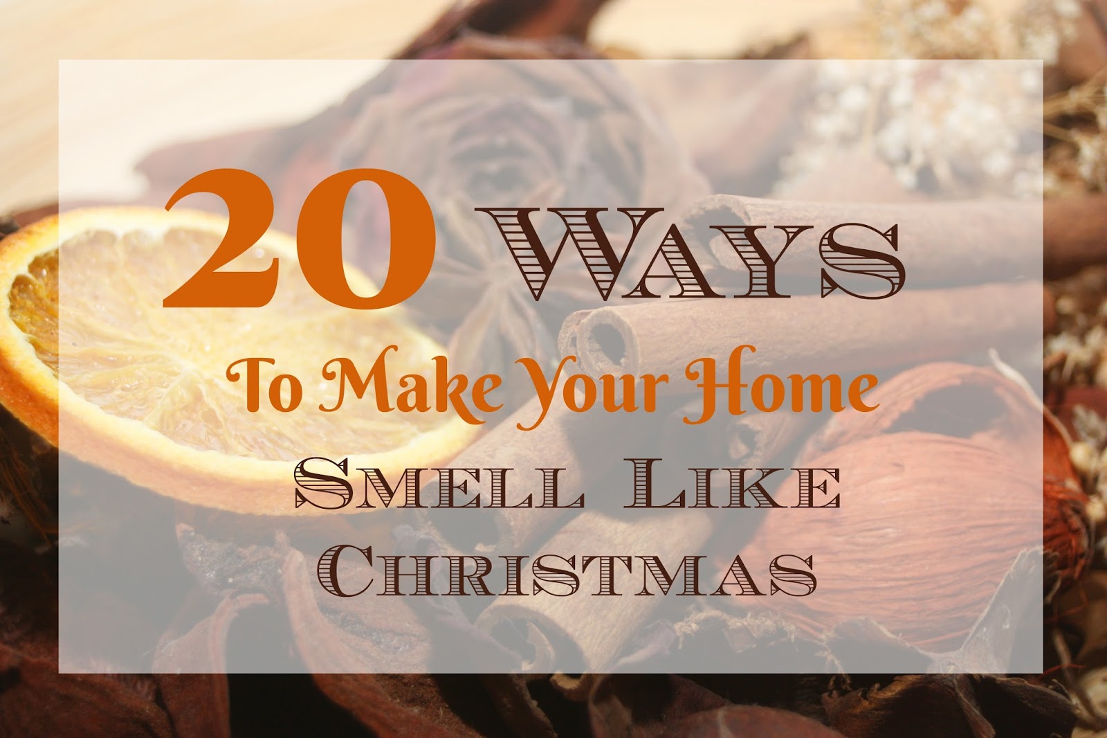 Life With 4 Boys How to Make Your House Smell Like Christmas 20