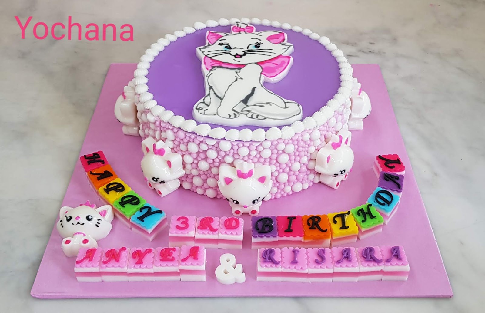 MARIE | Birthday Party Cakes | 3D Cakes