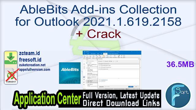 AbleBits Add-ins Collection for Outlook 2021.1.619.2158 + Crack_ ZcTeam.id