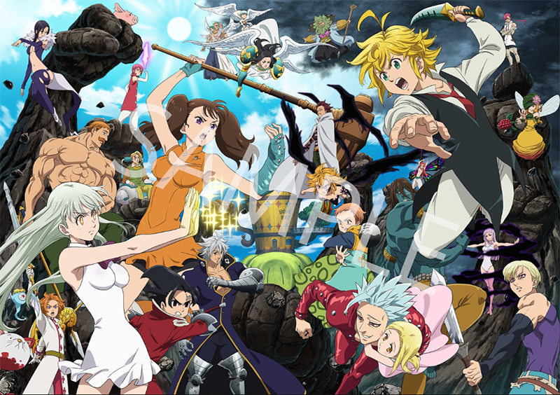 Portada 4ta temporada Seven deadly sins anime, Anime, Death note