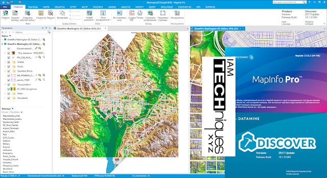 MapInfo Pro v17.0.2 dan Datamine Discover 2017 v19.1