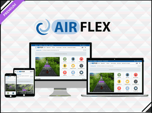 Air Flex Blogger Template