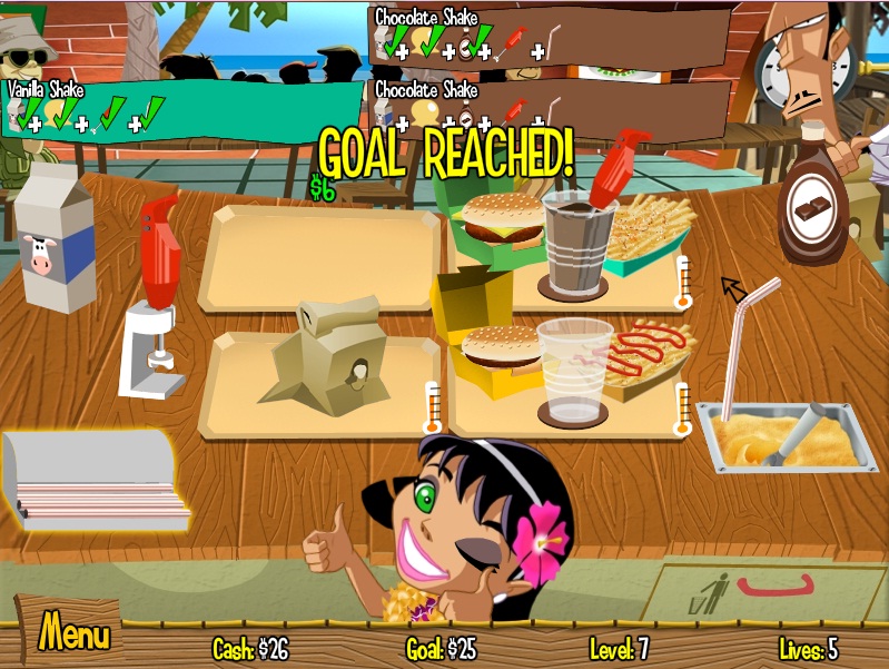 burger island pc game tip triicks and cheats