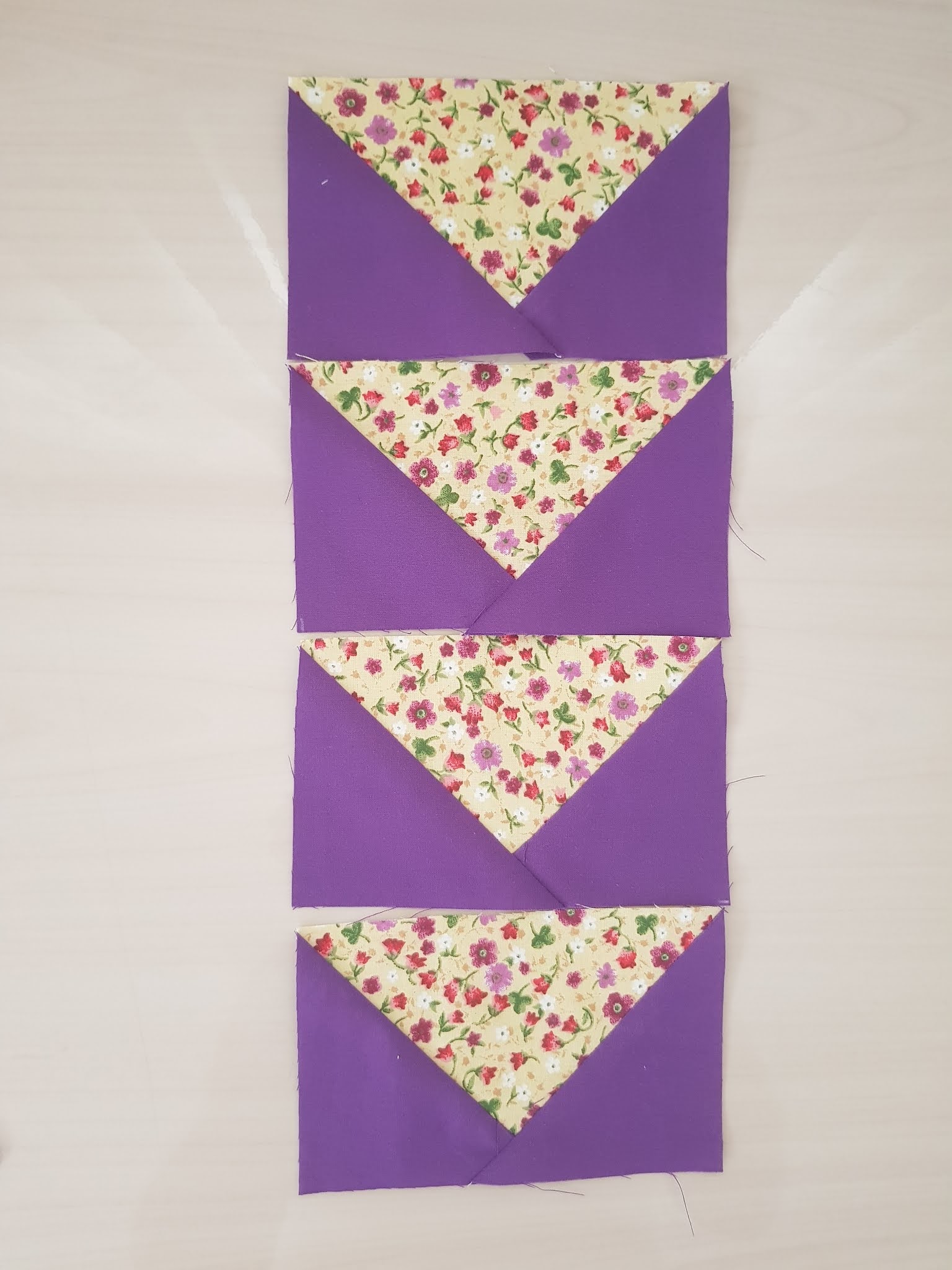 No Waste Flying Geese Quilt Pattern