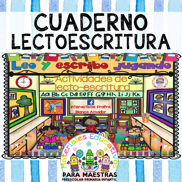 Cuaderno Actividades de Lectoescritura | Materiales Educativos para Maestras