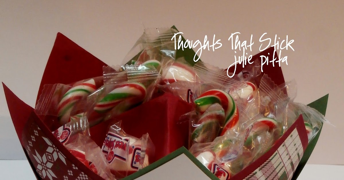 Thoughts that Stick: Christmas Candy Holder