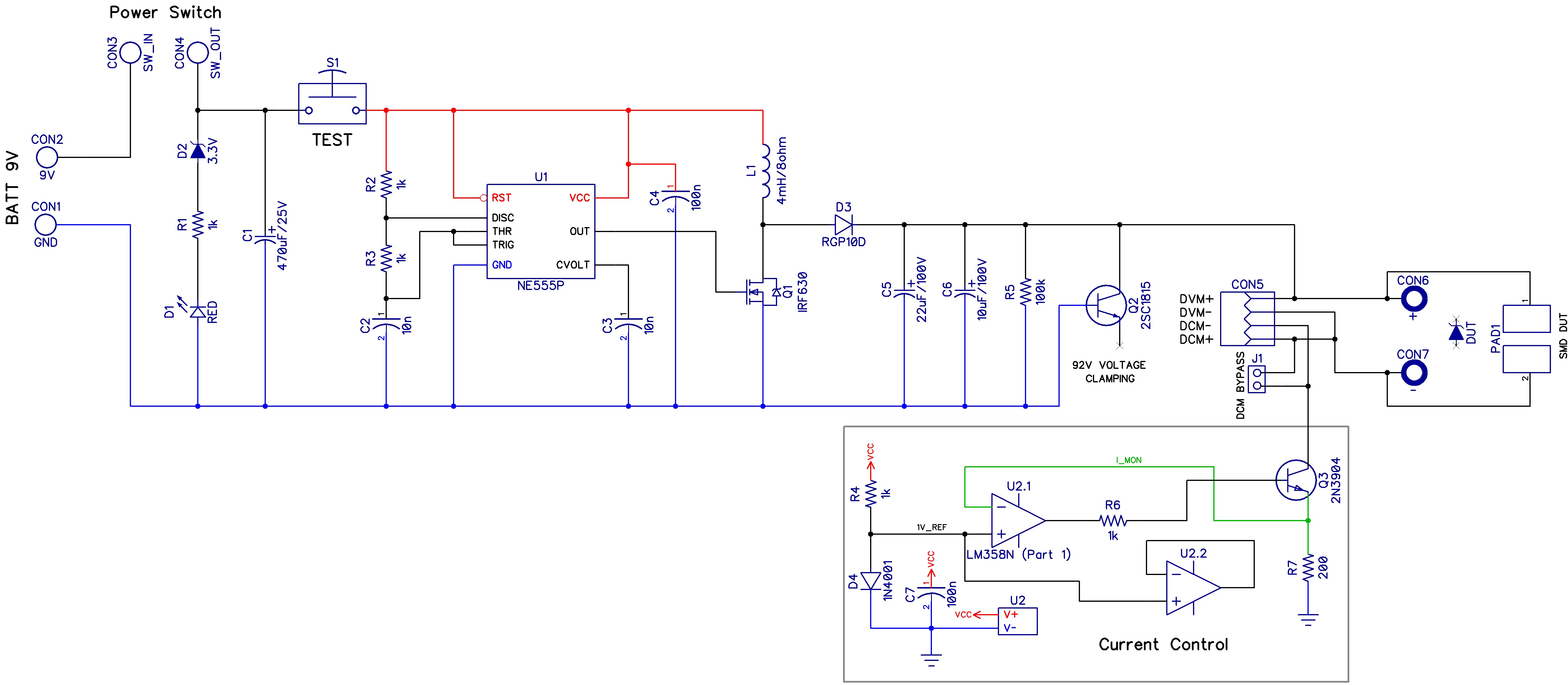 Liviu's Electronics: How to build a zener and LED diode tester using a
