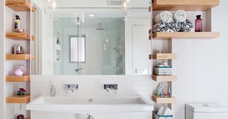 Interiores y 3D: Productos que ahorran espacio en cuartos de baño pequeños