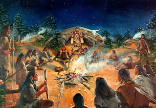 Paleo Indianer um 9000 v. Chr.