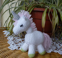 PATRON GRATIS UNICORNIO AMIGURUMI 1000