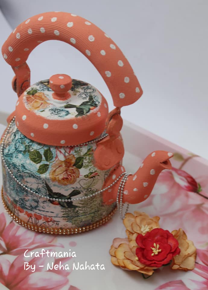 Decoupage Kettle