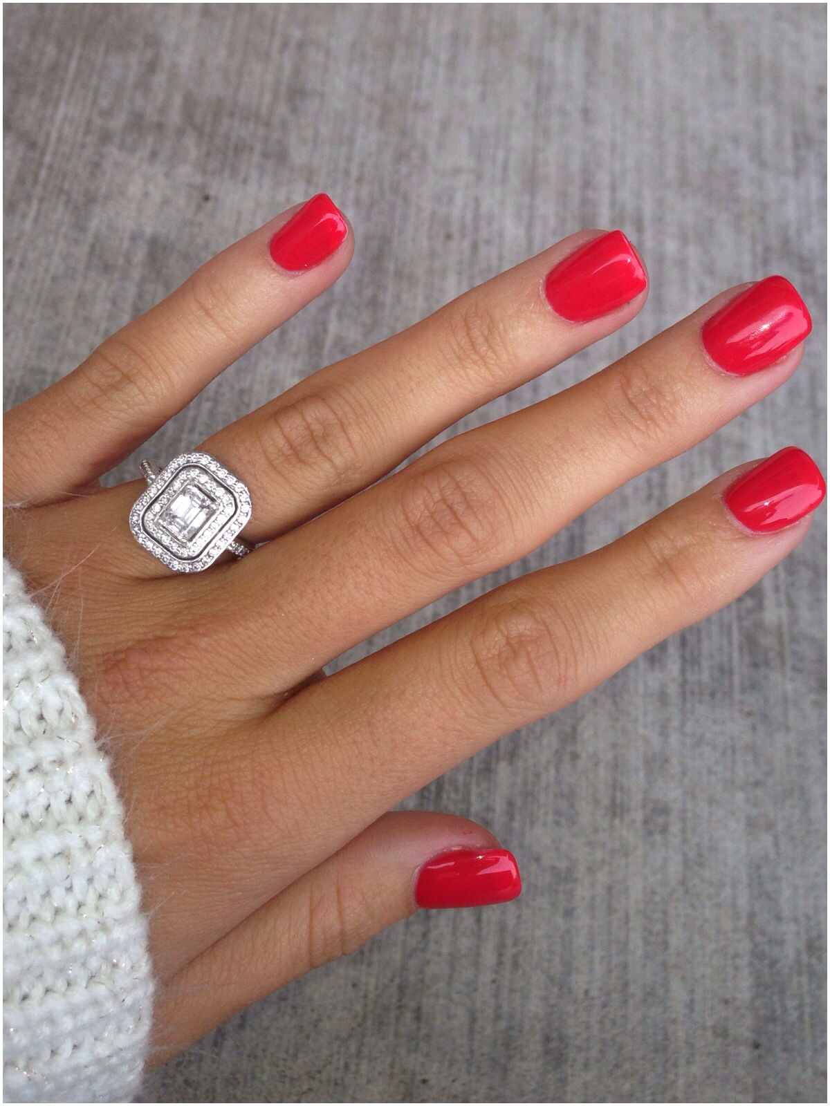 Red Short Nails Inspiration!