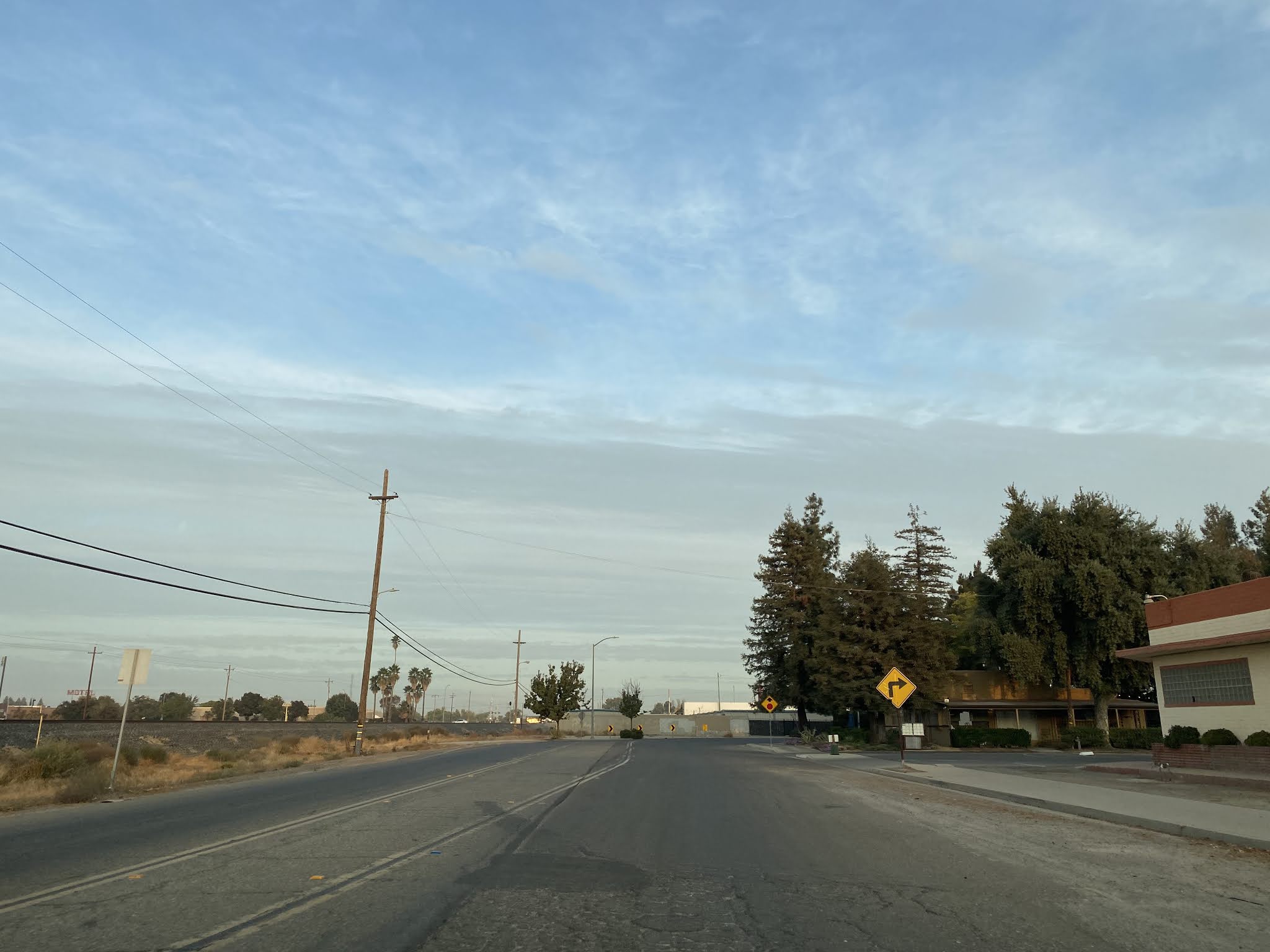 Former US Route 99 in the Chowchilla Area