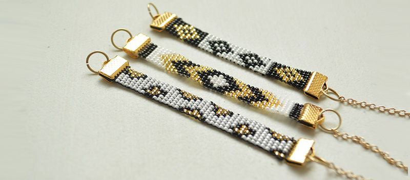 Pulseras de Miyuki sin telar