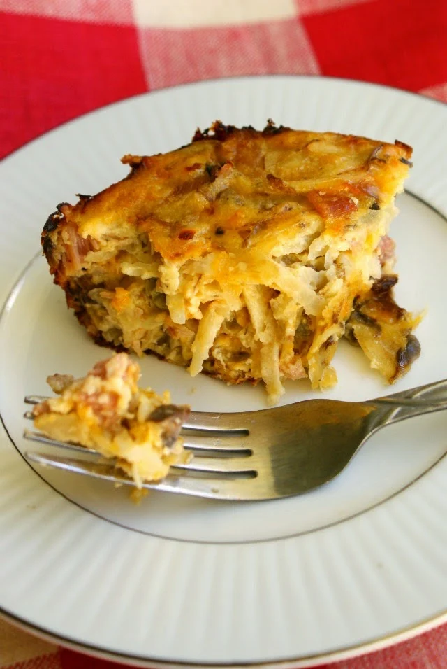 Ham, Egg and Potato Breakfast Casserole The Two Bite Club