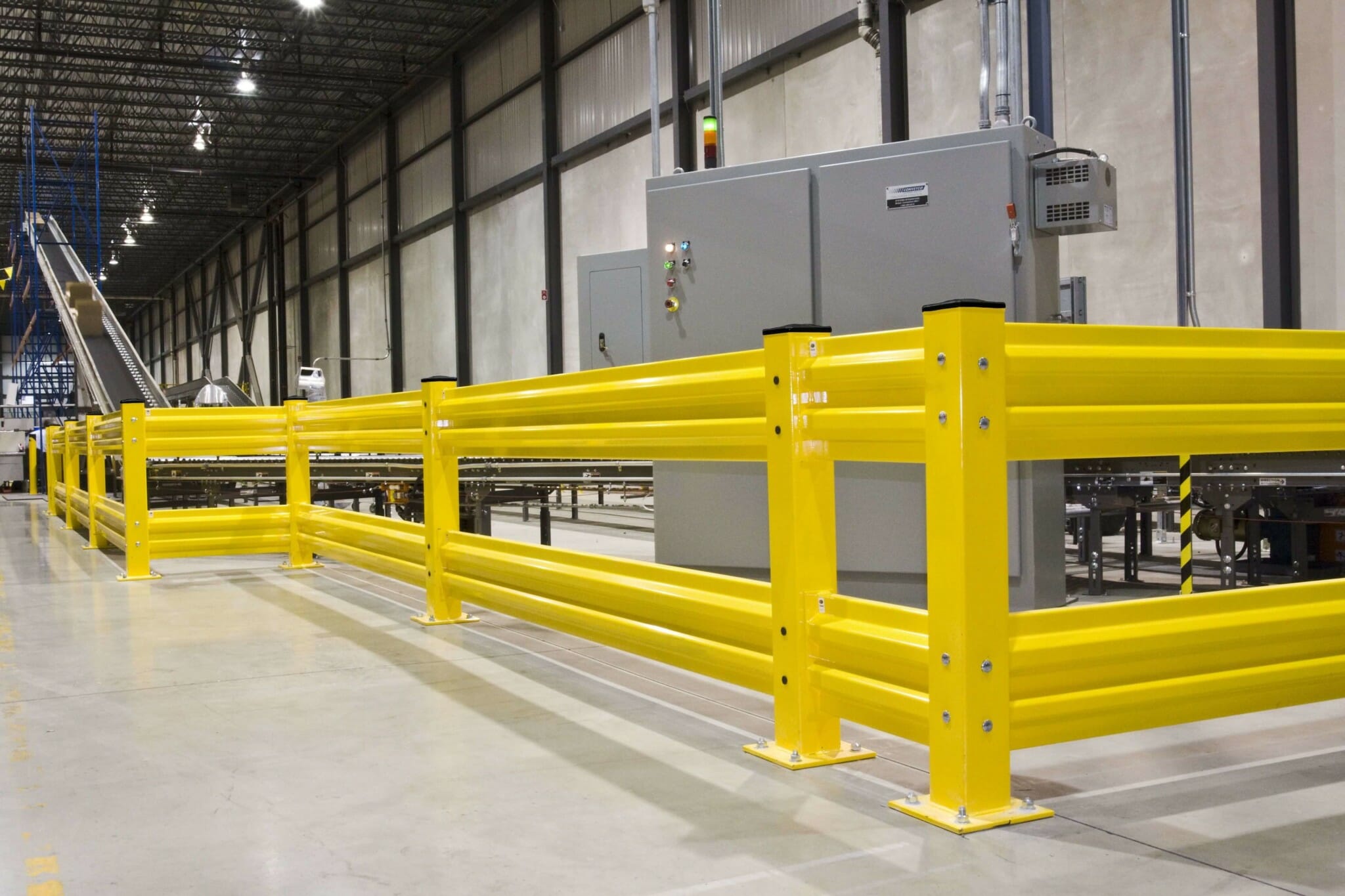 warehouse safety barriers