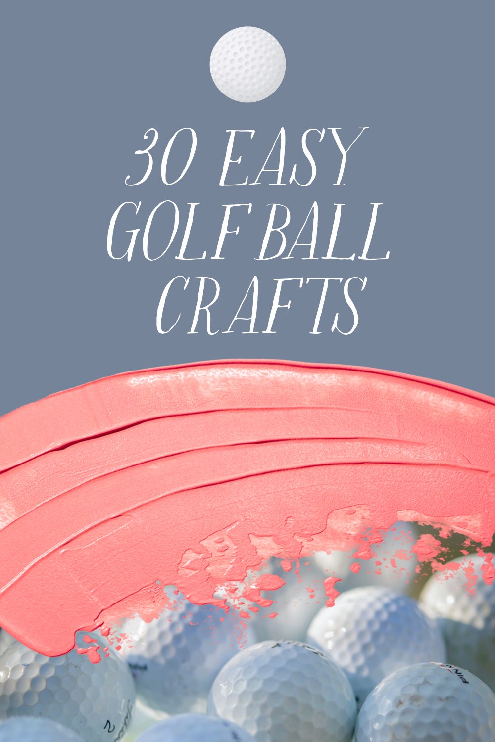 30 Golf Ball Crafts DIY Craft Klatch How To Craft Klatch