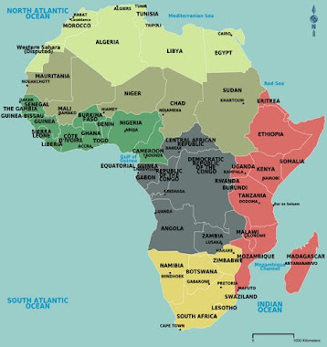 Map of Africa