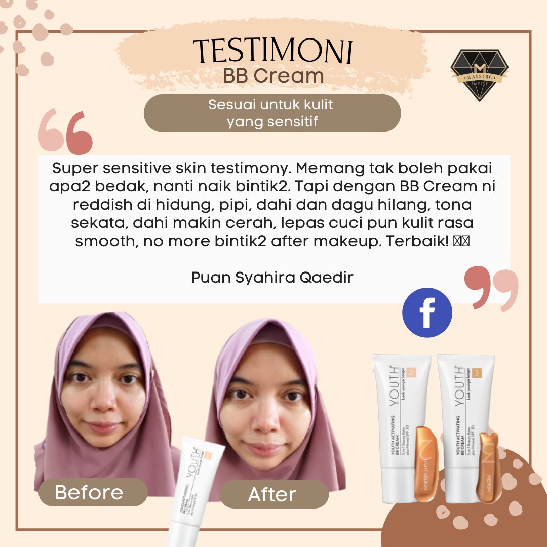 Testimoni Youth BB Cream Shaklee Testimoni Youth BB Cream Shaklee