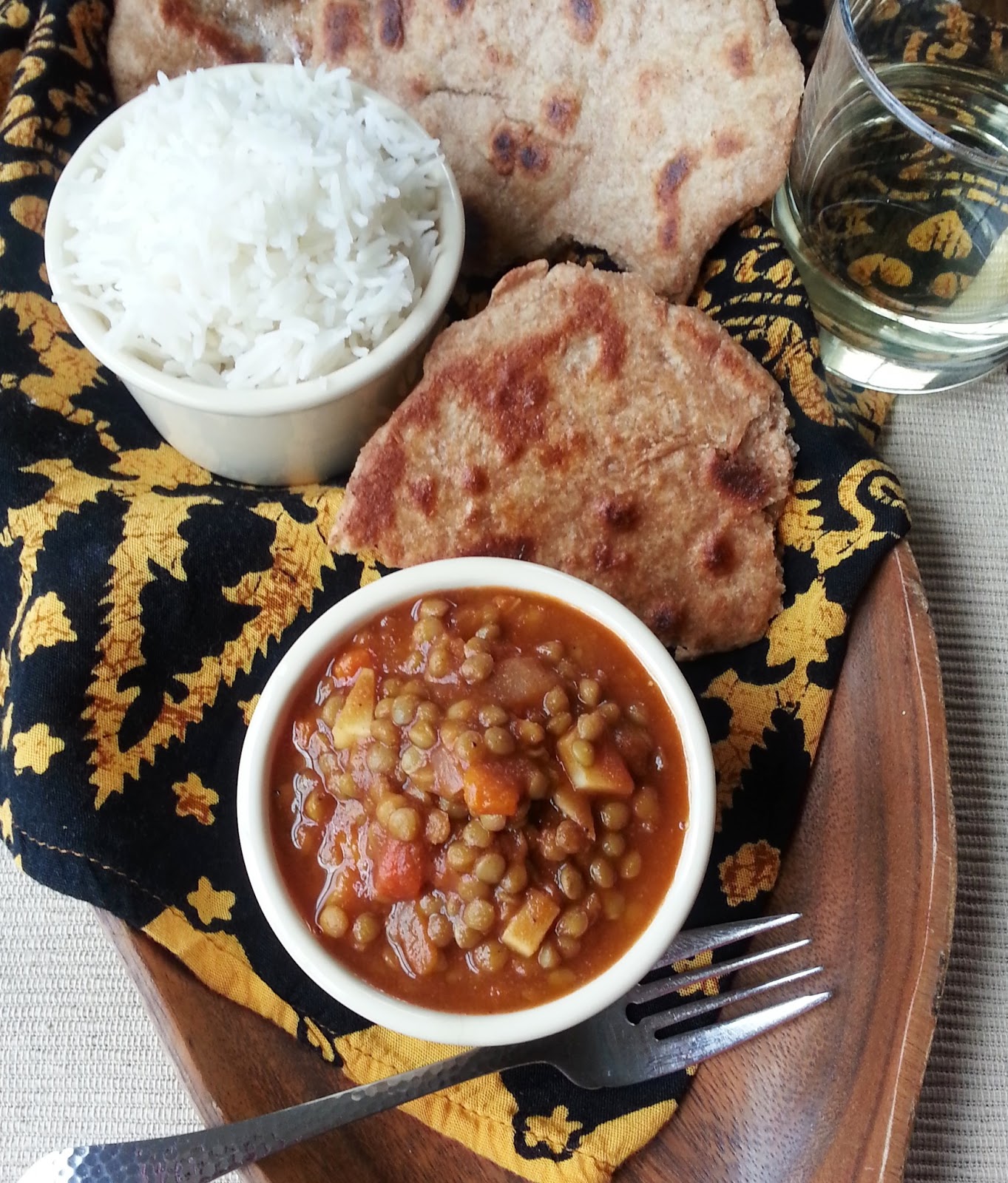 Castellon's Kitchen Indian Spiced Lentils