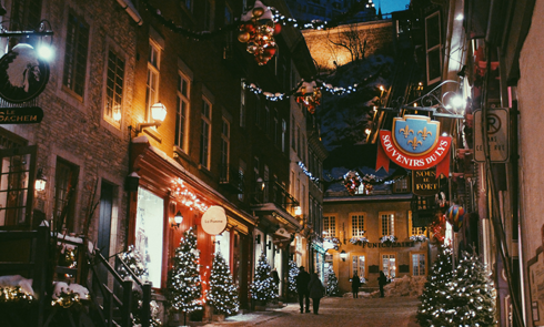 Old Quebec City Christmas