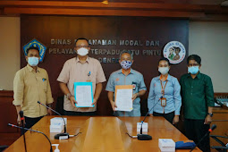 Pandemi Covid-19 DPMPTSP Jalin Kerjasama Dengan PT Pos Indonesia Guna Maksimalkan Pelayanan Perijinan Masyarakat
