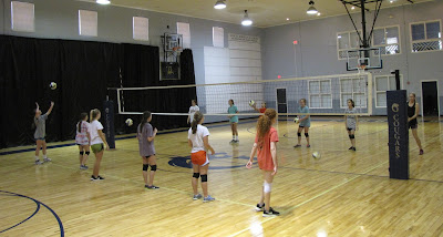 volleyball open gym practice