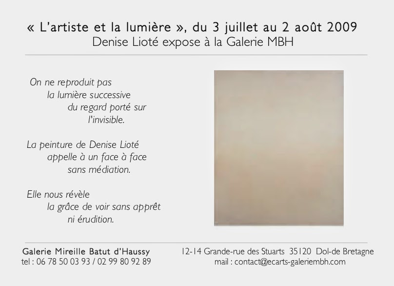 Denise Lioté juin 2009