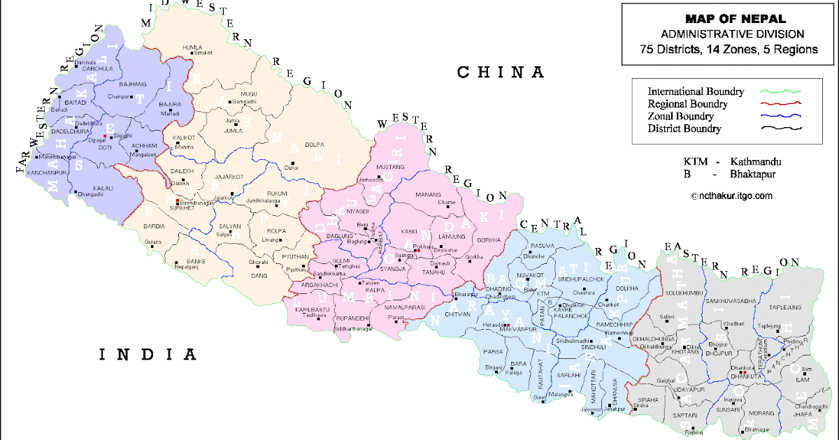 Geographical Introduction to Nepal ~ Nepal Highlights