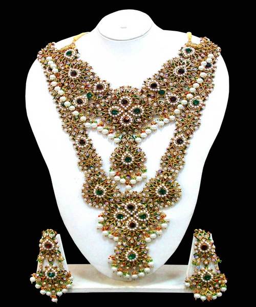 Fashion Arrivals: Pakistani bridal heavy jewelry sets video & HD wallpaper