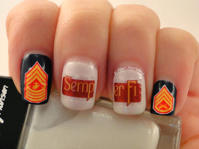 Marine Corp Nails