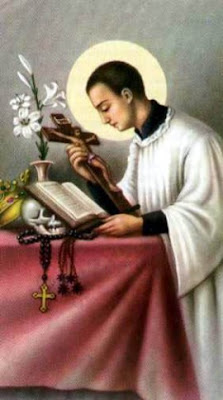 Dr. Mervy Enrique González Fuenmayor LA NOTA CORTA.“SAN LUIS GONZAGA