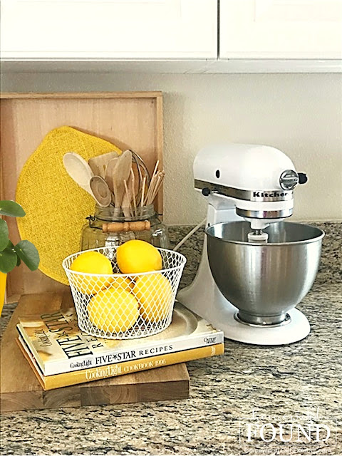 color,color palettes,colorful home,Pantone color of the year,decorating,diy decorating,DIY,farmhouse style,kitchen,seasonal,spring,Illuminating yellow,Pantone 2021,lemons,lemon theme decor,spring decor,kitchen decor,seasonal kitchen decor,yellow kitchen decor,farmhouse spring decor.