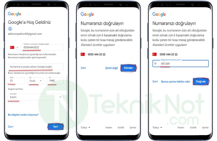 Gmail Hesap Açma, Google Play Hesabı Nasıl Açılır?