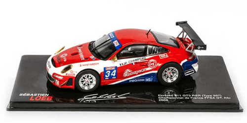 Sébastien Loeb Collection Porsche 911 GT3 RSR Type 997 Championnat de France FFSA GT. Albi 2008