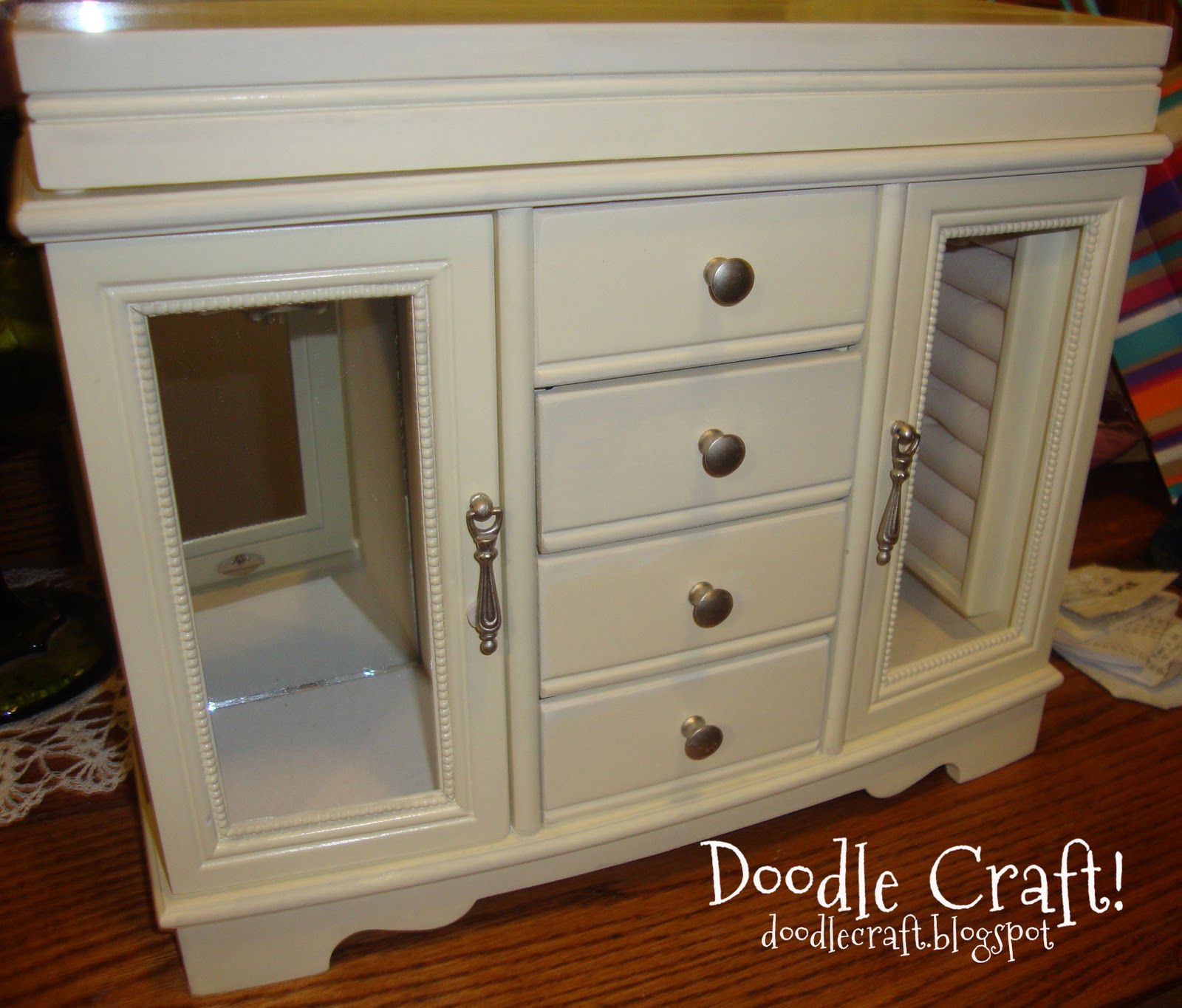 Tabletop Jewelry Armoire!