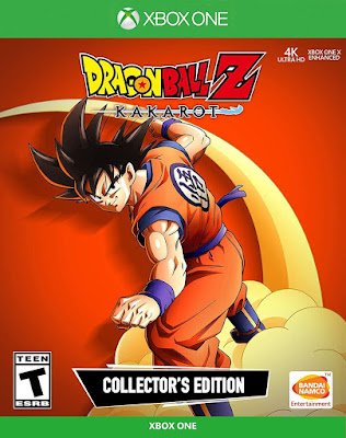 Dragon Ball Z Kakarot Game Cover Xbox One Collectors Edition