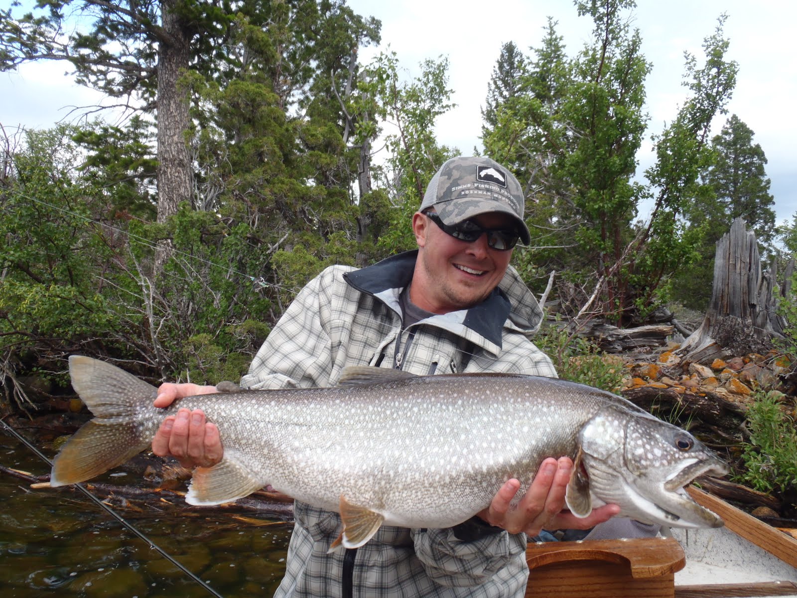 Wind River Fly Fishing Report, Dubois, Wyoming Lake Trout On The FLY!!!