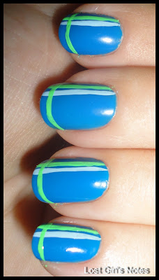 stipe mani with color club chelsea poptastic and baby blue pop