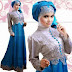 Model Gamis Kain Renda