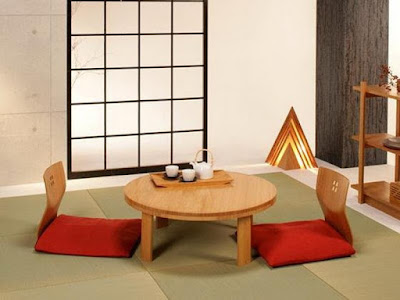 Ruang Tamu Lesehan ala Jepang untuk Rumah Minimalis