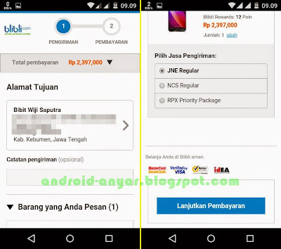 Alamat tujuan dan jasa pengiriman barang terpercaya dari blibli.com