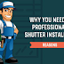 Why You Need a Professional Shutter Installer #infographic