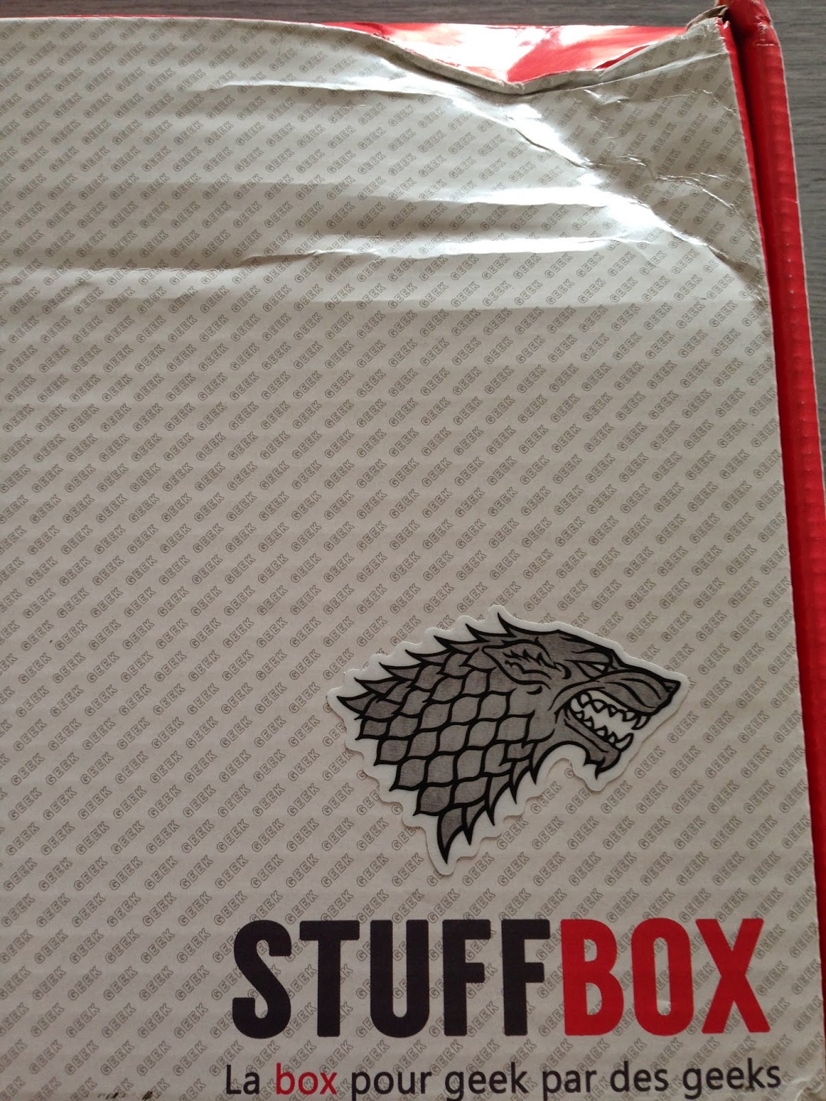 The c00kie Factory: StuffBox - Juin 2014 - Games of Thrones