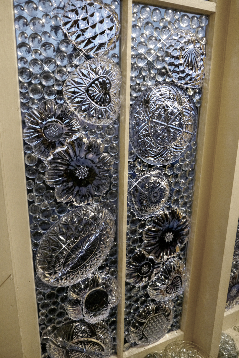 Suzy Homefaker Recycled Glass Windows {crystal privacy}