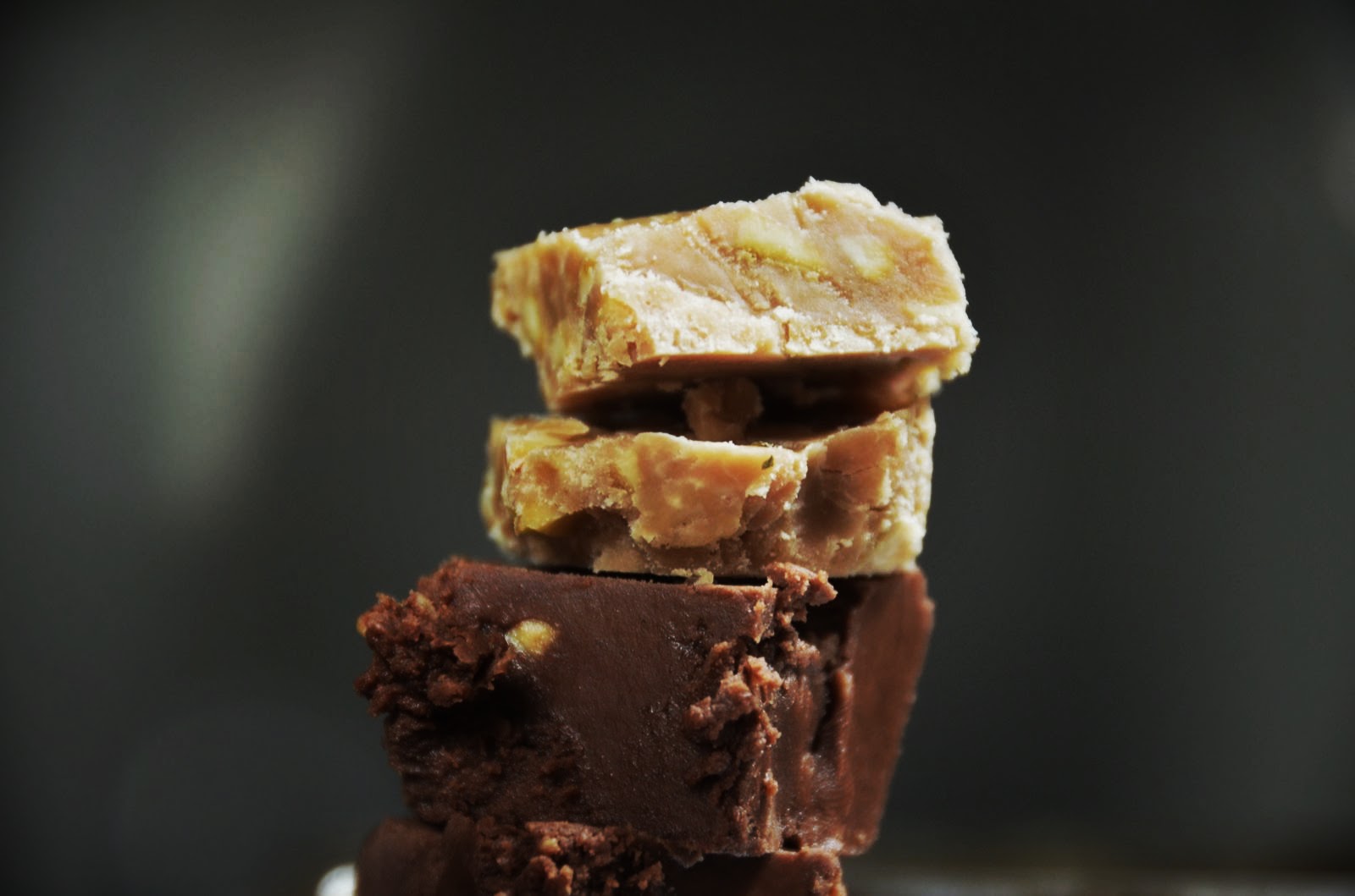 Buttermilk Cashew Fudge + Chocolate Peanut Butter Fudge | Cheesy Pennies