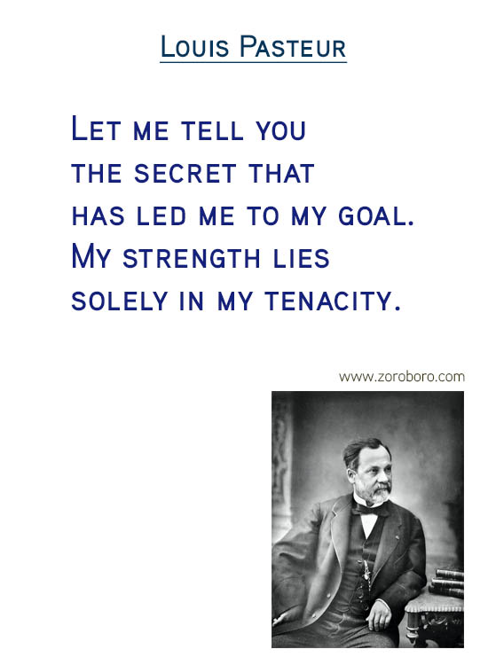 Louis Pasteur Quotes. creativity Quotes, science Quotes, chance Quotes & Inspirational Quotes. Louis Pasteur (French biologist, microbiologist, and chemist)